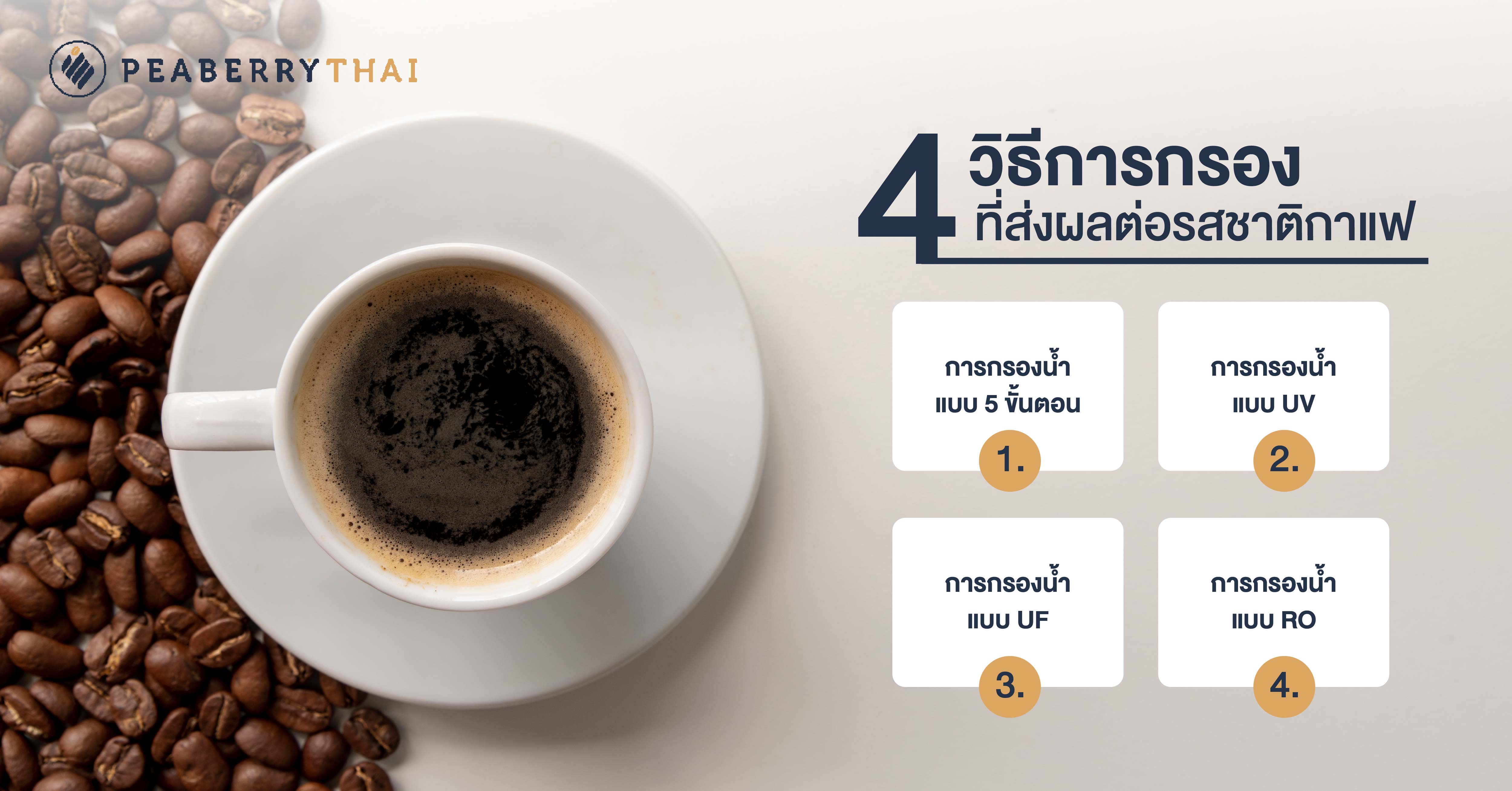 4 วิธีการกรองที่ส่งผลต่อรสชาติกาแฟ