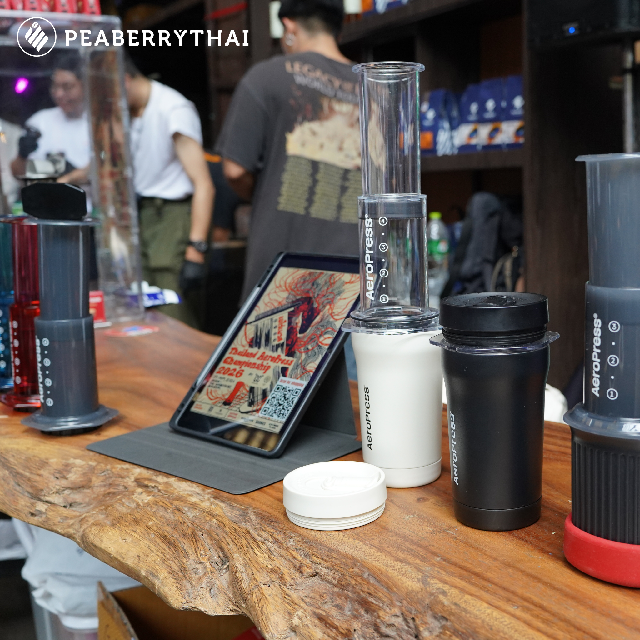 ตารางเปรียบเทียบรุ่น Aeropress