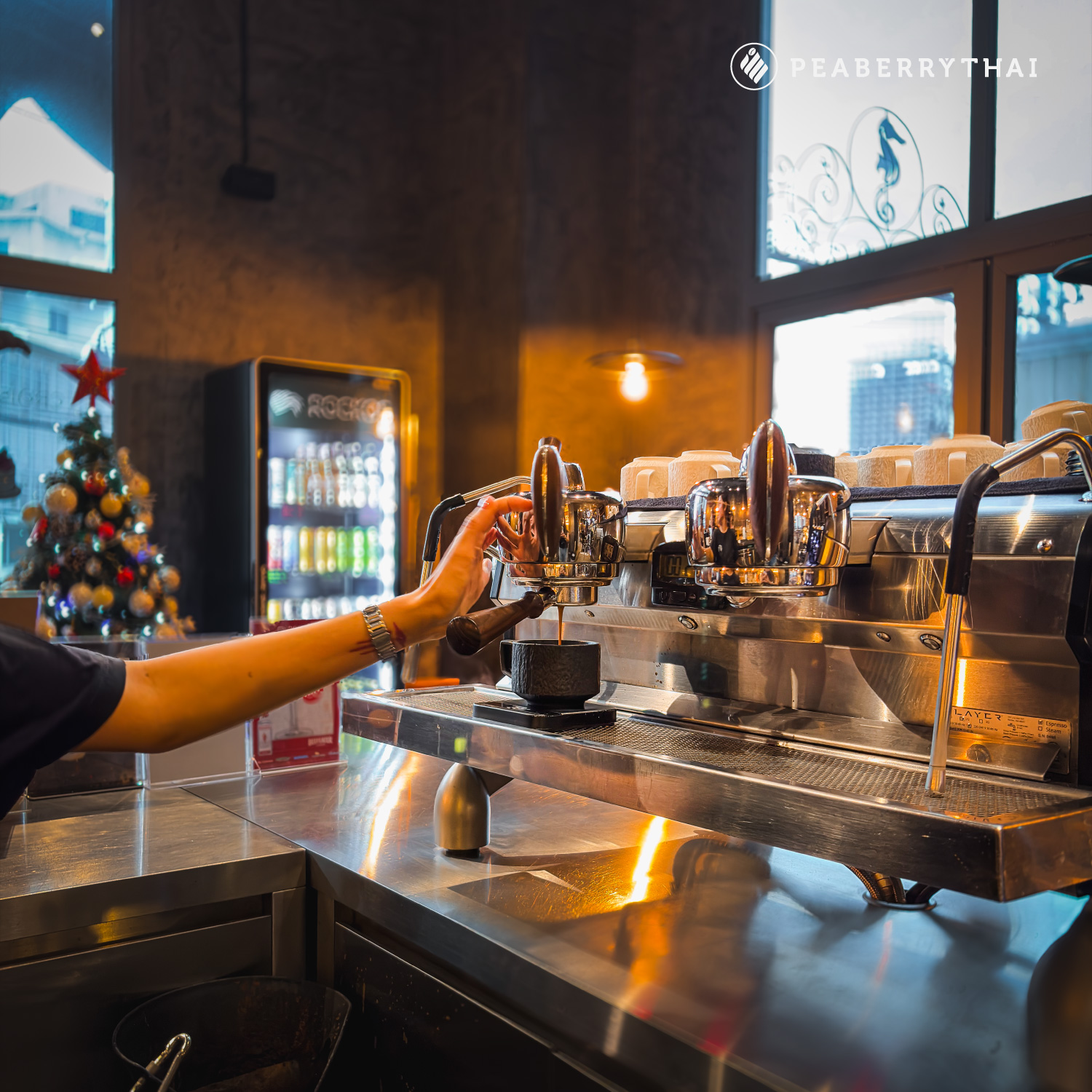 เครื่องชง Slayer Espresso และเครื่องบด Mahlkönig ระดับแชมป์โลก