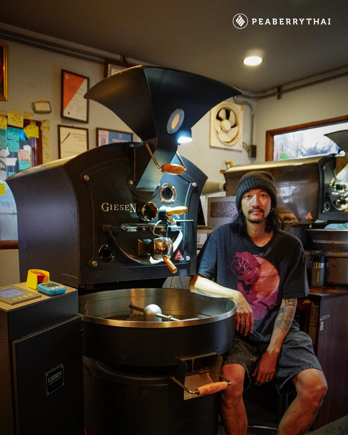 คั่วกาแฟเองด้วยเครื่องคั่วกาแฟ Giesen ระดับโลก