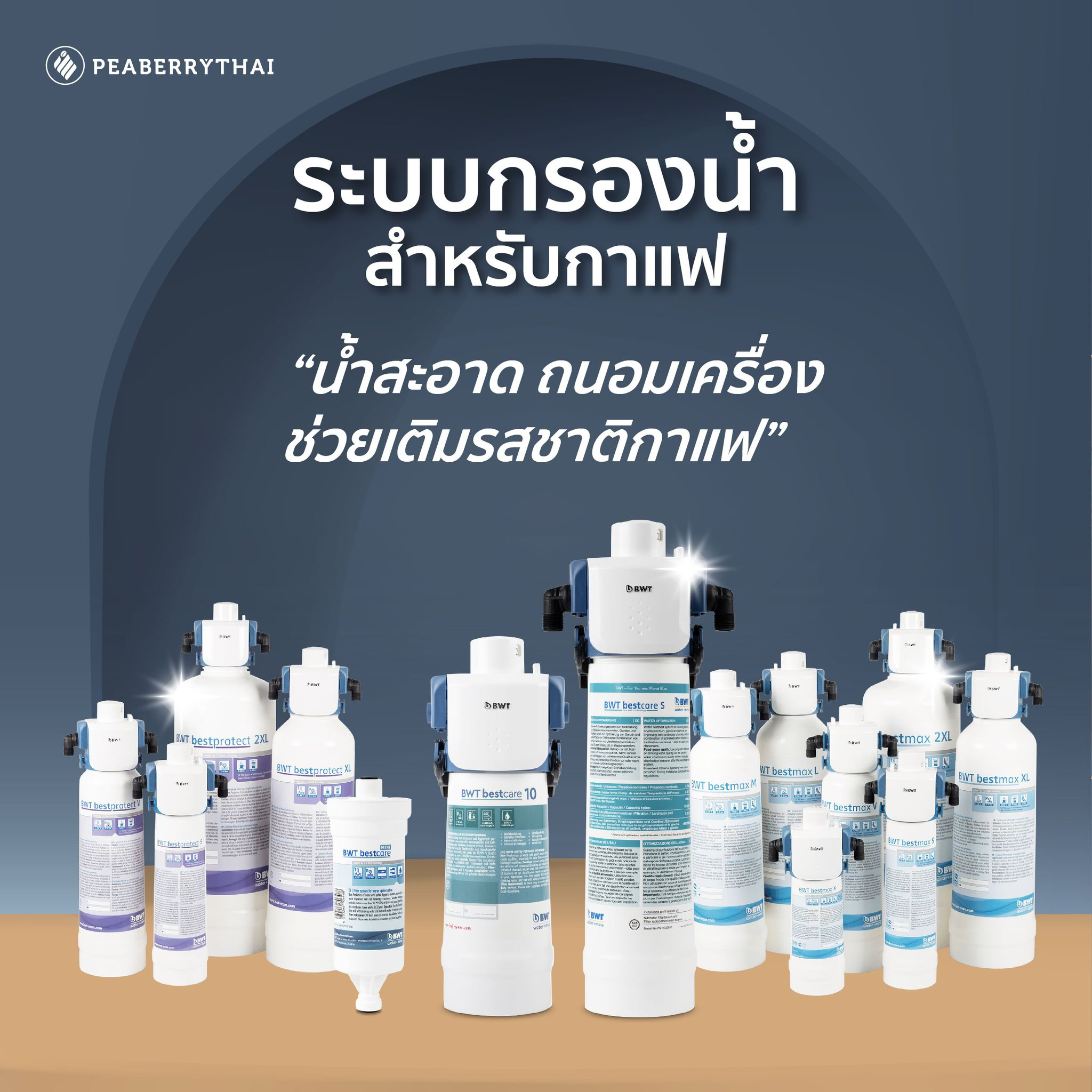 เครื่องกรองน้ำกับการควบคุมรสชาติกาแฟ