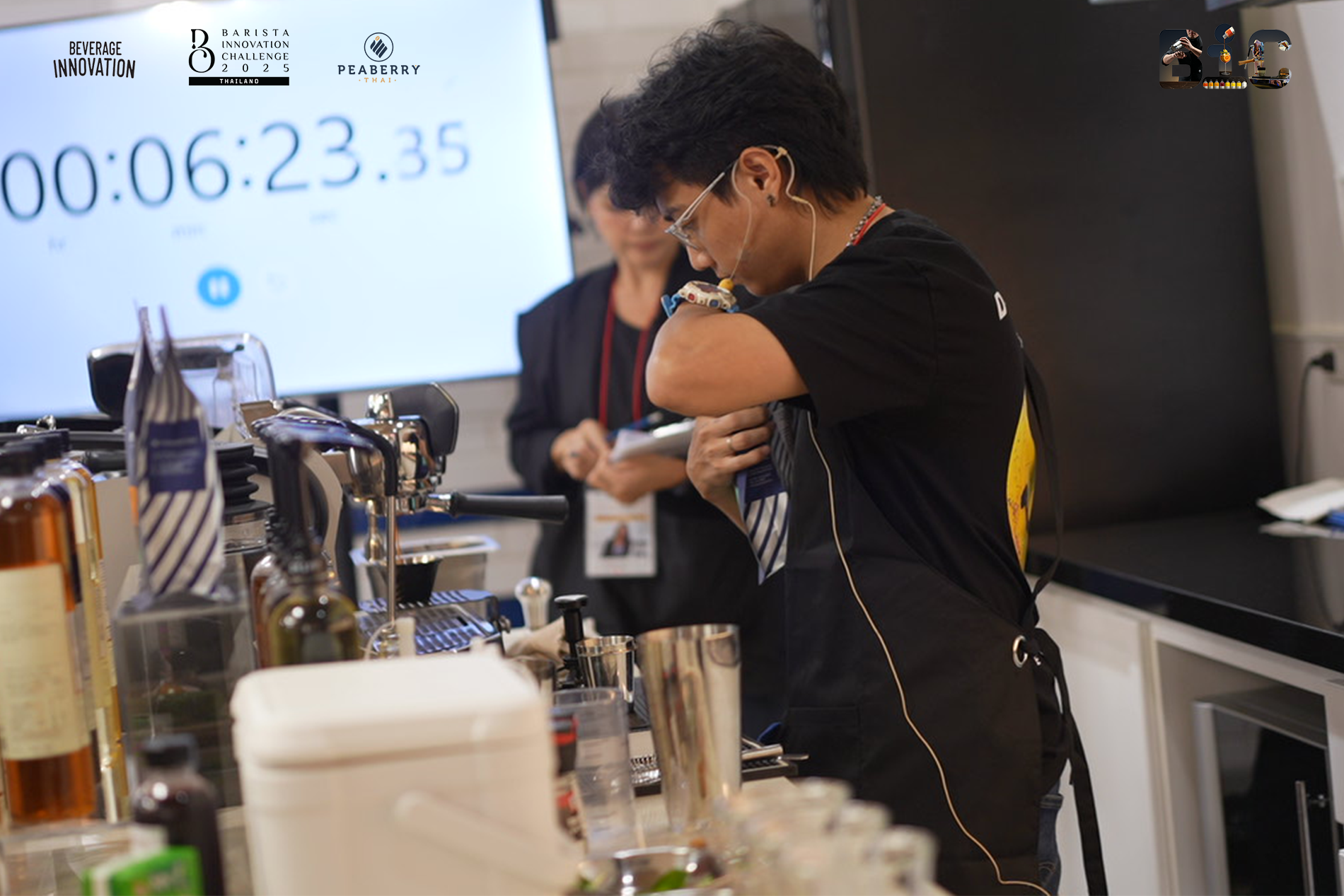 ภาพรวมบรรยากาศภายในงาน Barista Innovation Challenge 2025