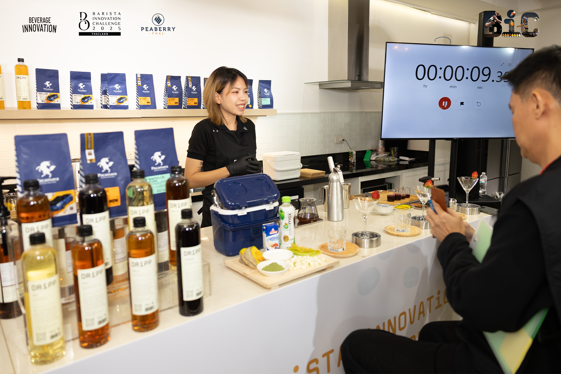 ภาพรวมบรรยากาศภายในงาน Barista Innovation Challenge 2025
