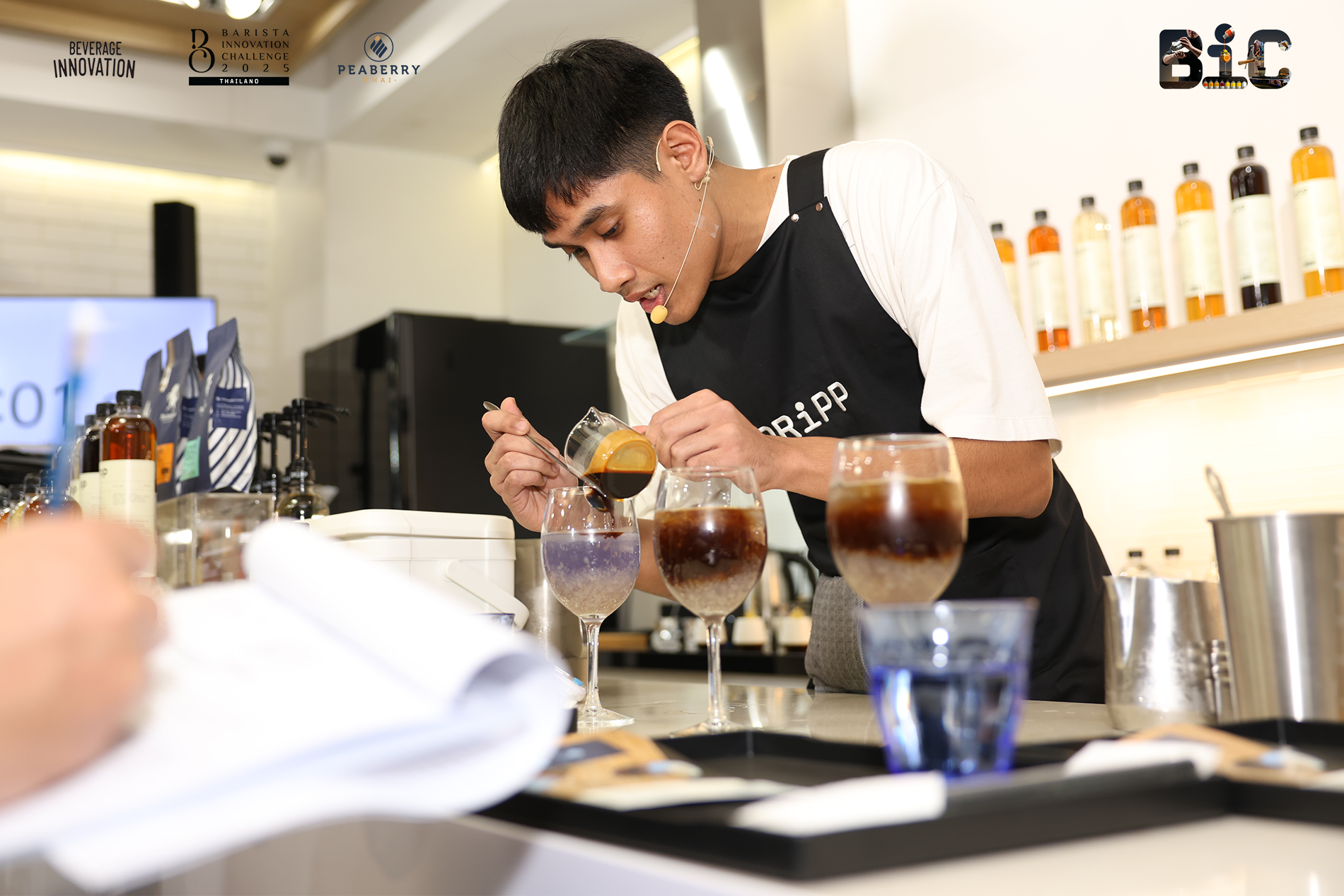 ภาพรวมบรรยากาศภายในงาน Barista Innovation Challenge 2025