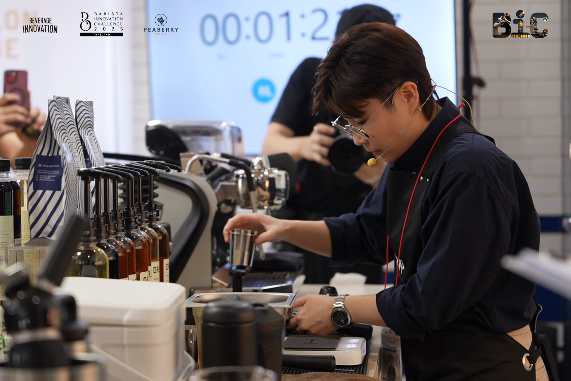 ภาพรวมบรรยากาศภายในงาน Barista Innovation Challenge 2025