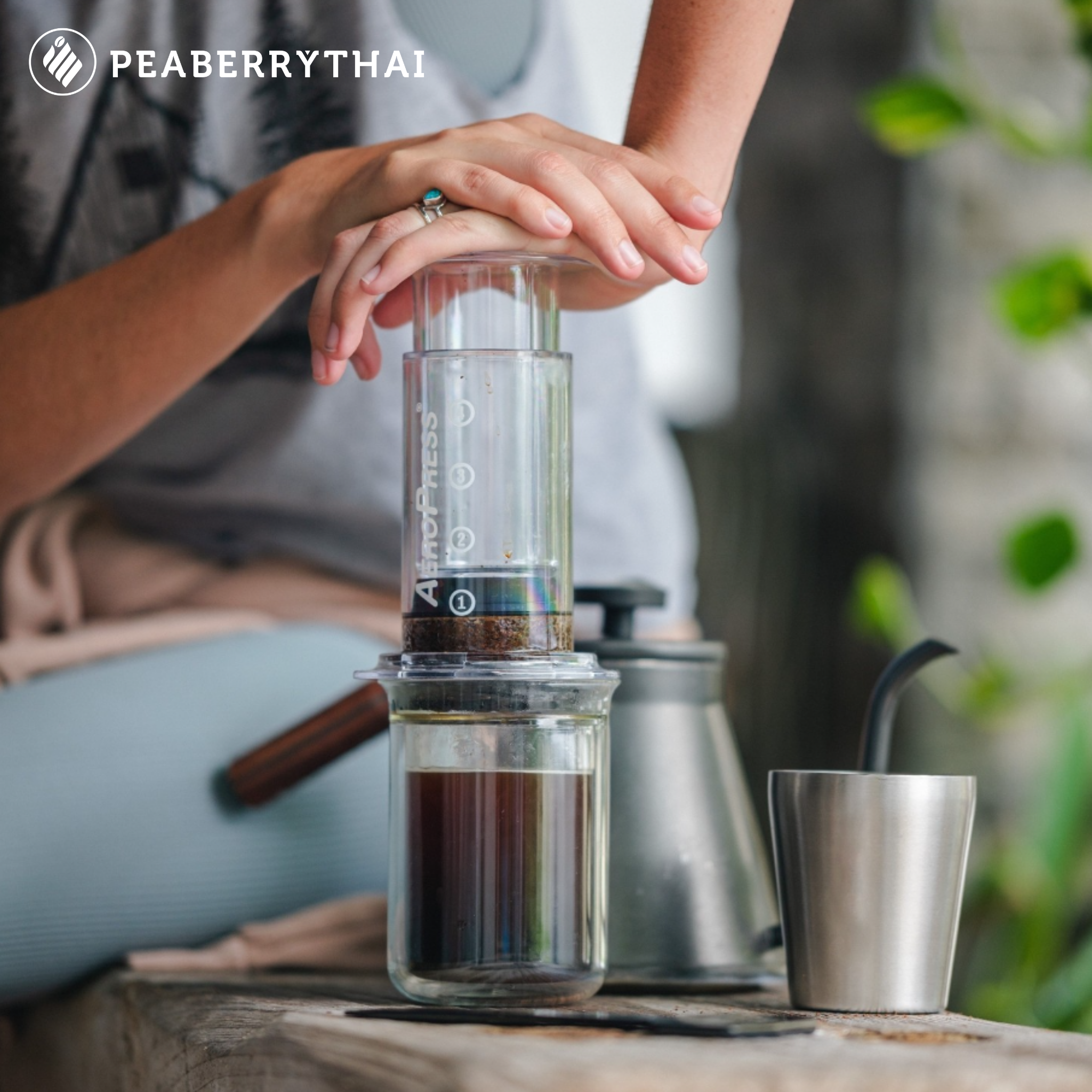 AeroPress_ ผสมระหว่างแรงดันกับการสกัดแบบ immersion