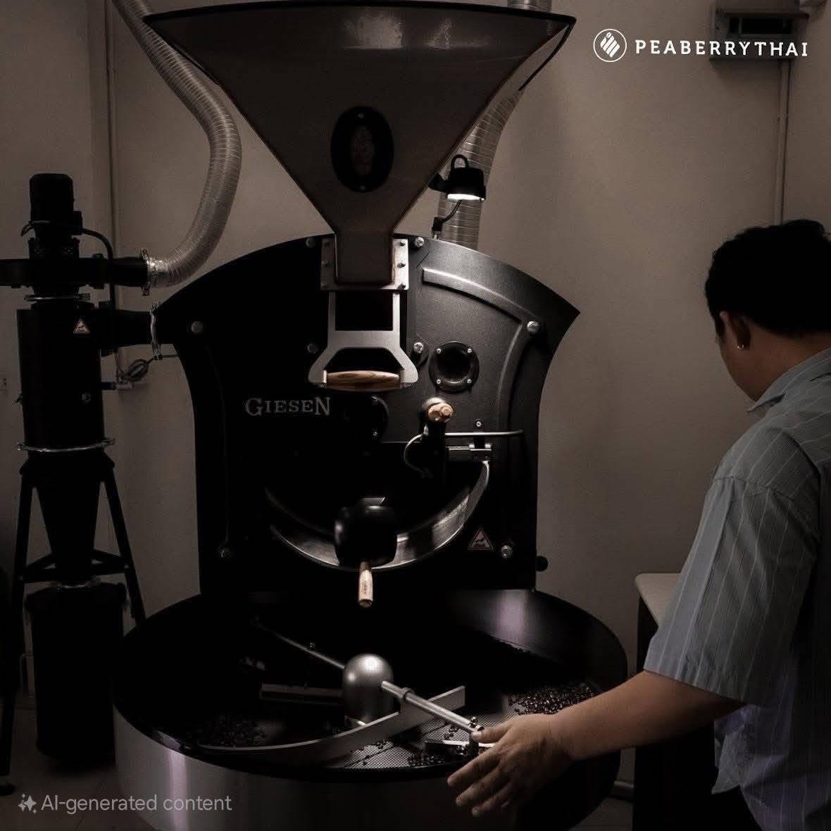 Giesen Coffee Roaster W15A เครื่องคั่วกาแฟระดับอุตสาหกรรมที่มาพร้อมพลังและความละเอียด