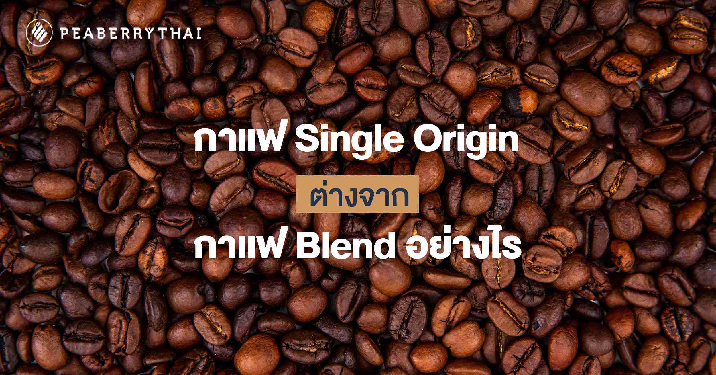 กาแฟ Single Origin ต่างจากกาแฟ Blend อย่างไร