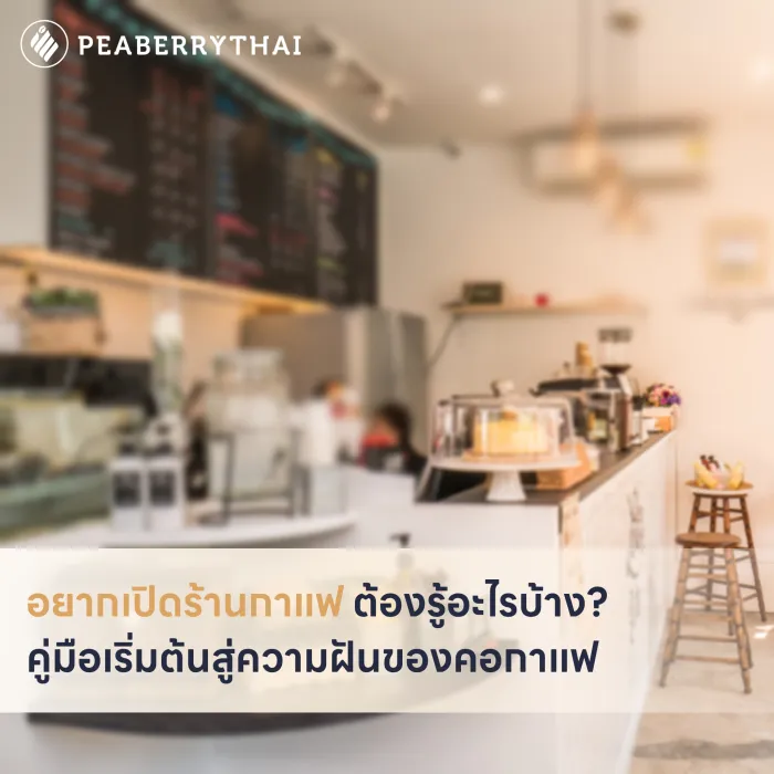 อยากเปิดร้านกาแฟ ต้องรู้อะไรบ้าง คู่มือเริ่มต้นสู่ความฝันของคอกาแฟ