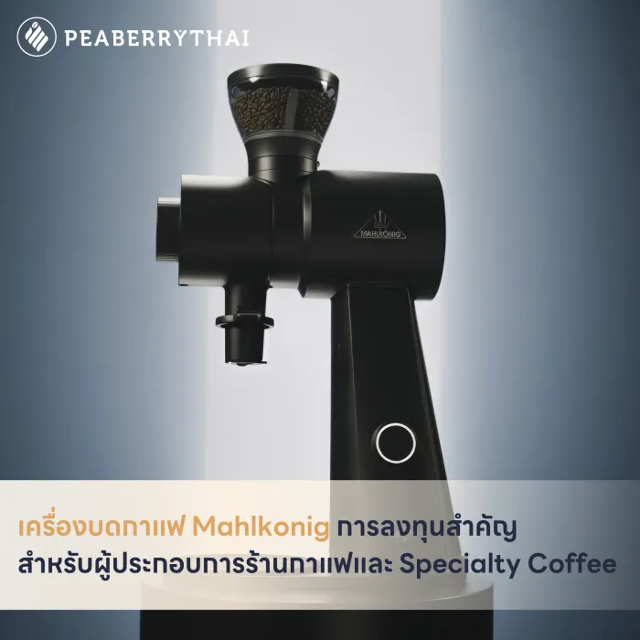 เครื่องบดกาแฟ Mahlkonig การลงทุนสำคัญสำหรับผู้ประกอบการร้านกาแฟและ Specialty Coffee