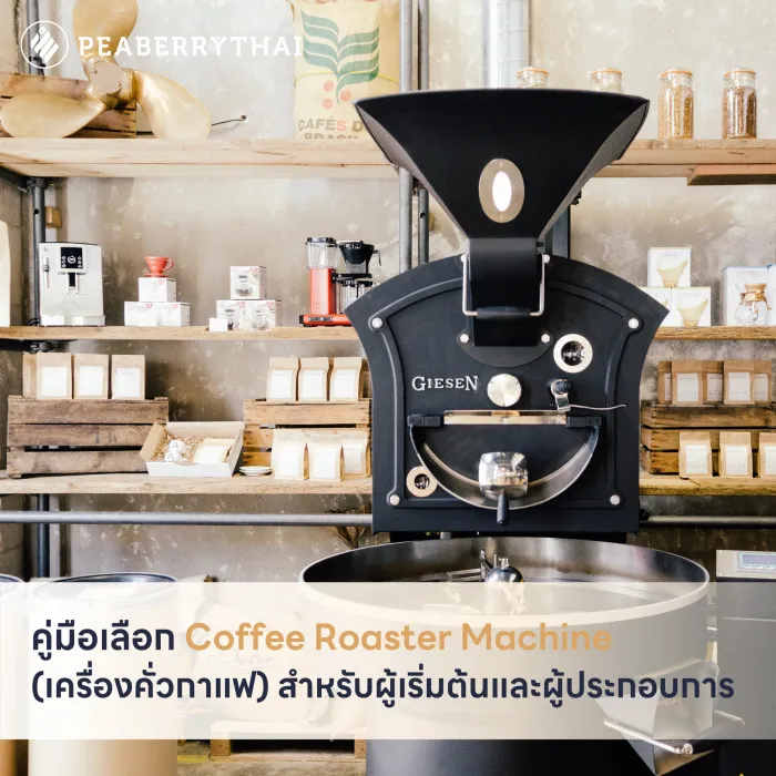 คู่มือเลือก Coffee Roaster Machine (เครื่องคั่วกาแฟ) สำหรับผู้เริ่มต้นและผู้ประกอบการ