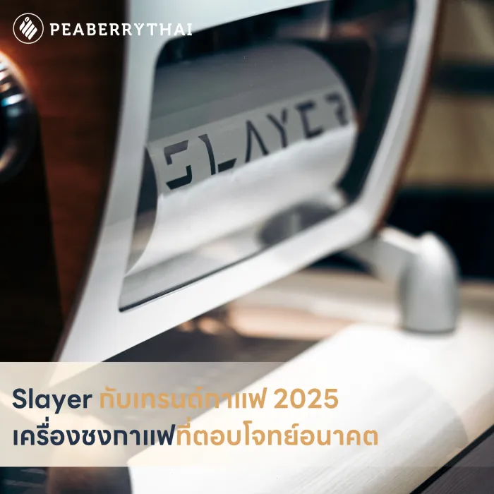Slayer กับเทรนด์กาแฟ 2025 เครื่องชงกาแฟที่ตอบโจทย์อนาคต