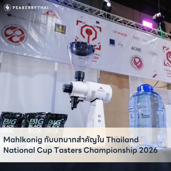 Mahlkonig กับบทบาทสำคัญใน Thailand National Cup Tasters Championship 2026