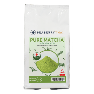 ผงชาเขียวแท้ Pure Matcha Powder